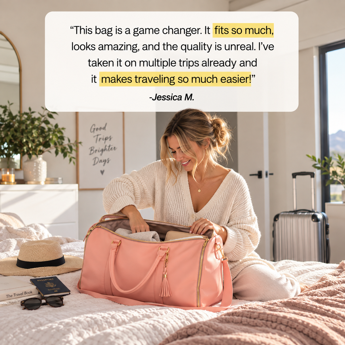 Luxury Travel Bag